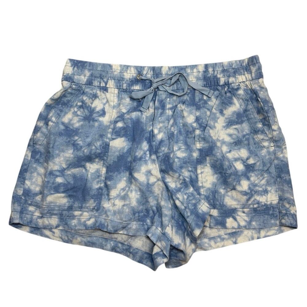 GAP Tie‑Dye Beach Shorts 💙 Loose Lightweight Summer Bottoms • Size S